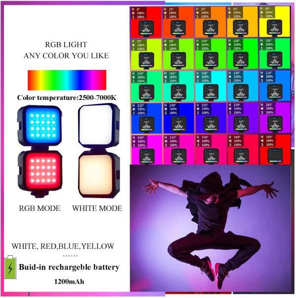 Vlogging kit for iPhone, YouTube Starter Kit, Vlogging Camera kit with RGB - Image 2