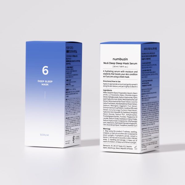 numbuzin No.6 Serum | Deep Sleep Mask Serum | Iceland Glacier Water Serum - Image 8