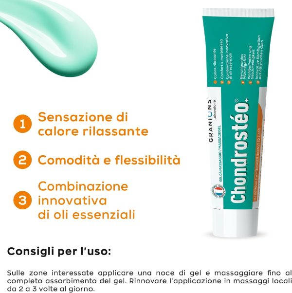Chondrosteo Plus Warming Massage Gel - 100 ml - Wintergreen, Frankincense - Image 4