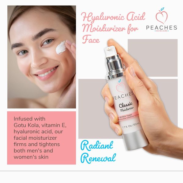 Classic Face Cream Moisturizer (1.7 oz) - Age-defying Hydrating Face Care - Image 3