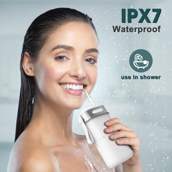 NIMMU Water Flosser for Teeth Picks, Mini Cordless Portable Water Dental - Image 8