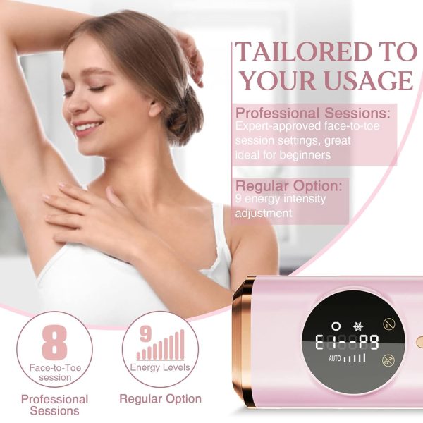 Advanced IPL Laser Hair Removal Device Permanent | Women Men Tailored Home - Image 4