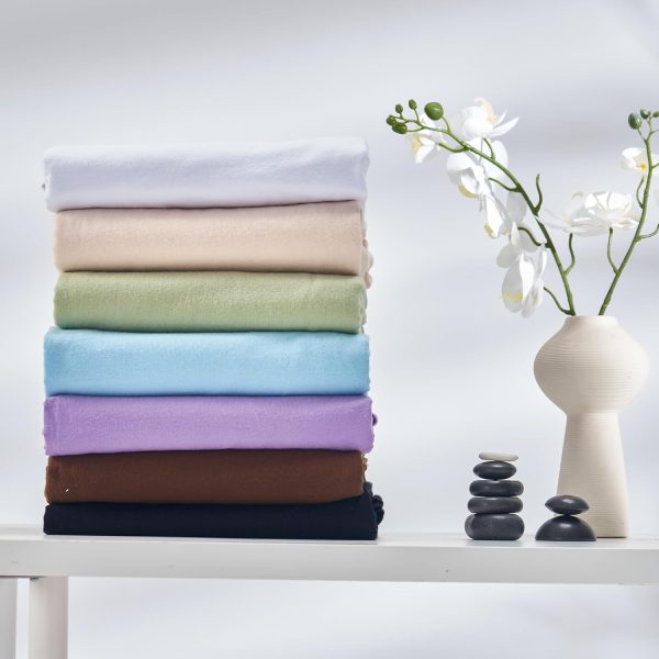 Master Massage Tables Deluxe Flannel Sheet Cover Set (3pcs Set) for Massage - Image 8