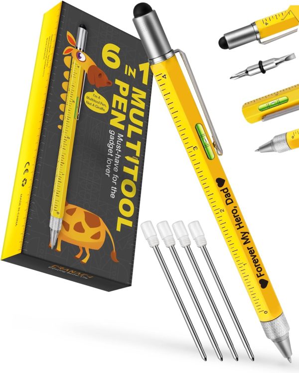 Fathers Day Dad Gifts from Daughter Son Wife Husband Multitool Pen Tools - Image 9