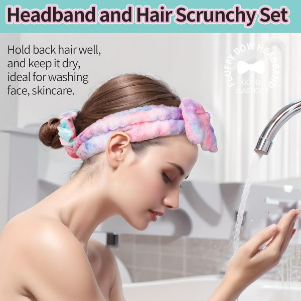 LEOBRO Spa Headband, Skin Care Headband, Makeup Headbands for Women Teen - Image 2