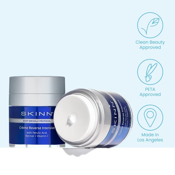 SKINN Crème Reverse with Ferulic Acid, Retinol and Vitamin C-Crème Reverse - Image 6