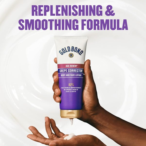 Gold Bond Age Renew Crepe Corrector Body Lotion, Replenishing & Smoothing - Image 7