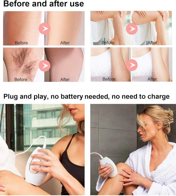 Home Use Beauty Device Hair Remover for Women and Men Best Whole Body - Image 3
