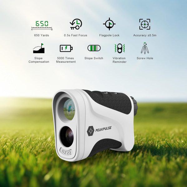 Golf Rangefinder 650 1200 1700Yards Range Finder Golfing Laser Distance - Image 2