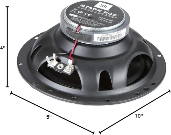 JBL Stage 602 135W Max (45W RMS) 6-1/2" 4 ohms Stage Series 2-Way Coaxial - Image 5