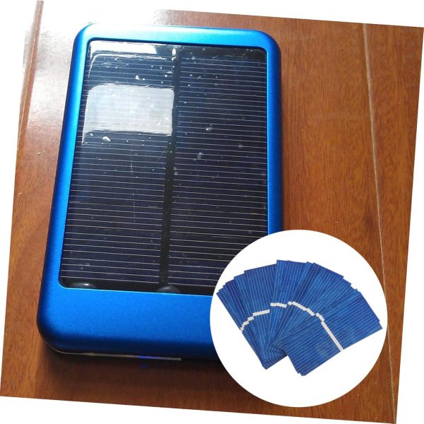 100pcs Solar Cell Batteries Rechargeable Battery Heater Powered Powerbank - Image 5