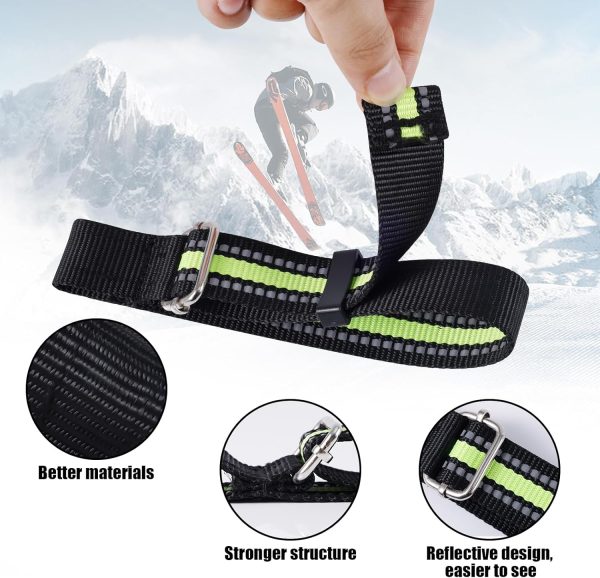Ski Brake Retainer Strap, New Upgraded More Firm Snowboard Brake Bands - Image 3
