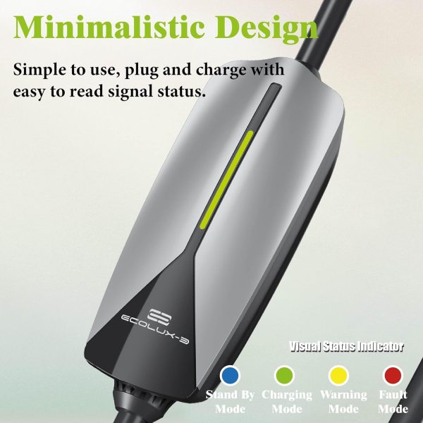 Premium Portable EV Charger, Direct Charge Easy Use, Level 2 (240V 32A), - Image 6