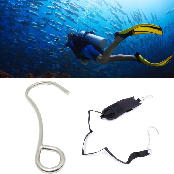 BIBABLYKE Stainless Steel Scubas Diving Hook Heavy Duty Single Reef Hook - Image 7
