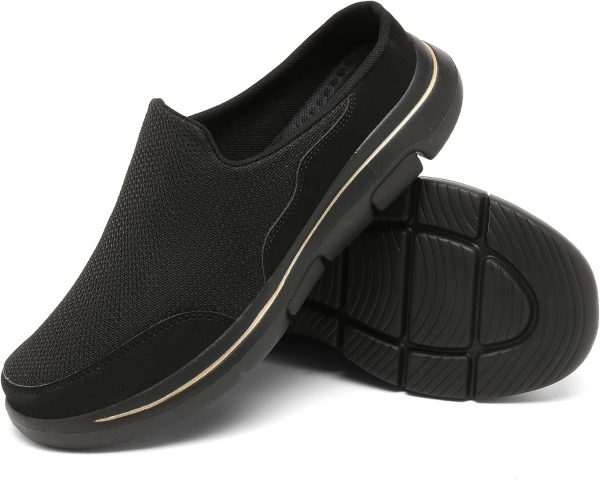 Slip On Mules & Clogs for Womens Mens Light Open Back Shoes Comfort Walking - Image 6