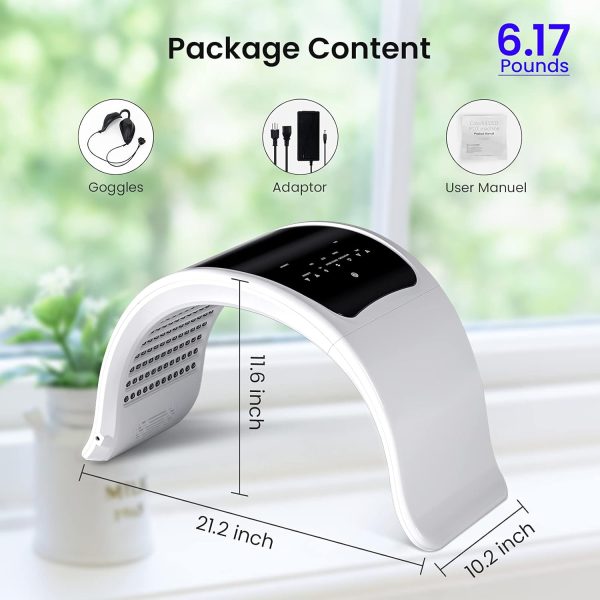 LED Light Therapy -8 in 1 Red Light Therapy Device for face Mask - Image 7
