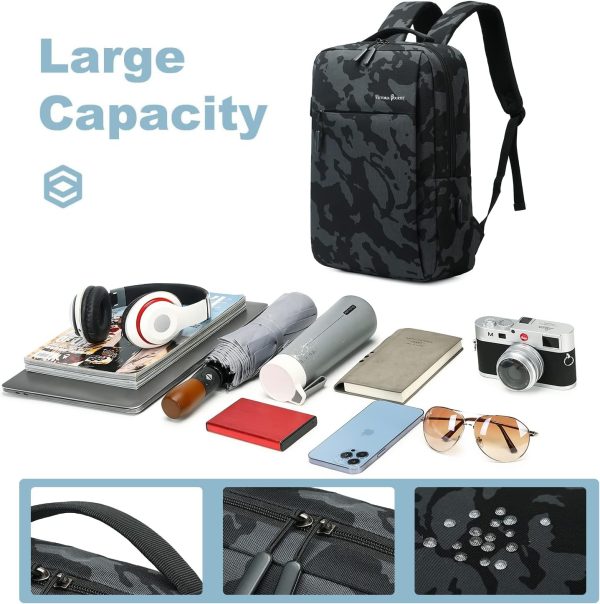 Victoriatourist Camo Backpack, Camouflage Travel Laptop Backpack, - Image 2