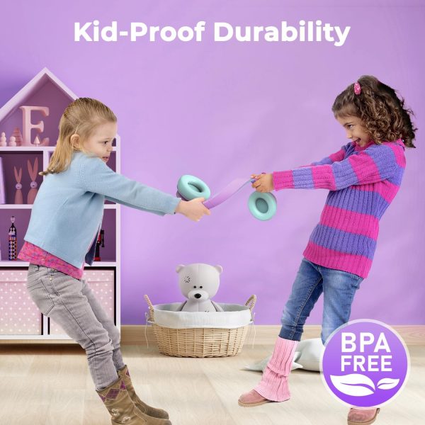 iClever BTH26 Active Noise Cancelling Headphones for Kids, 60H Play Time, - Image 6