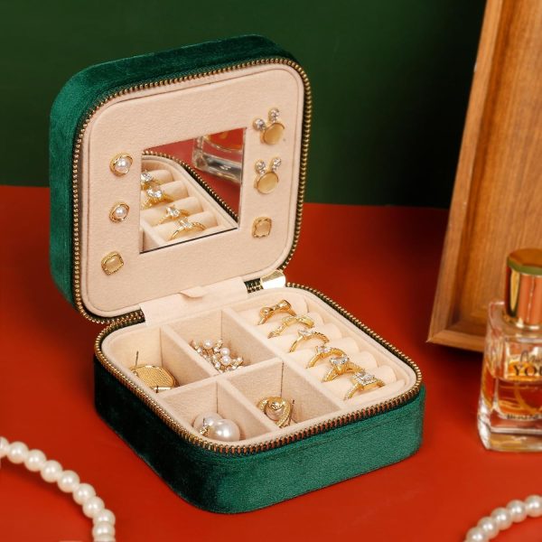 Jenria Travel Jewelry Case for Women, Christmas Gift for Women, Jewelry - Image 6