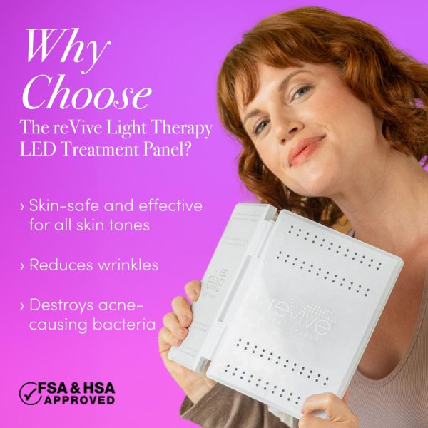 reVive dpl lla Blue & Red Light Therapy Device for Face | 3-in-1 Anti-Aging - Image 4