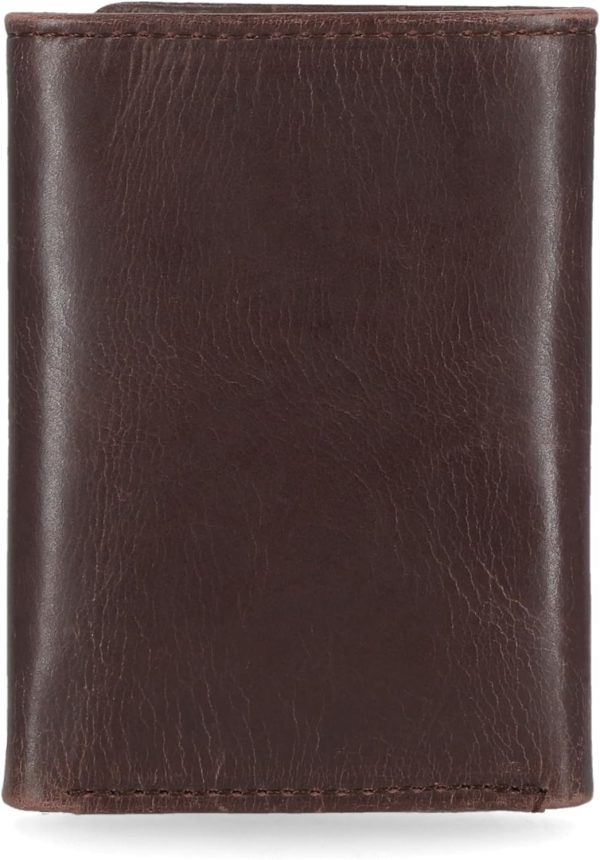 Harley-Davidson Men's Leather RFID Blocking Trifold Wallet - Image 4
