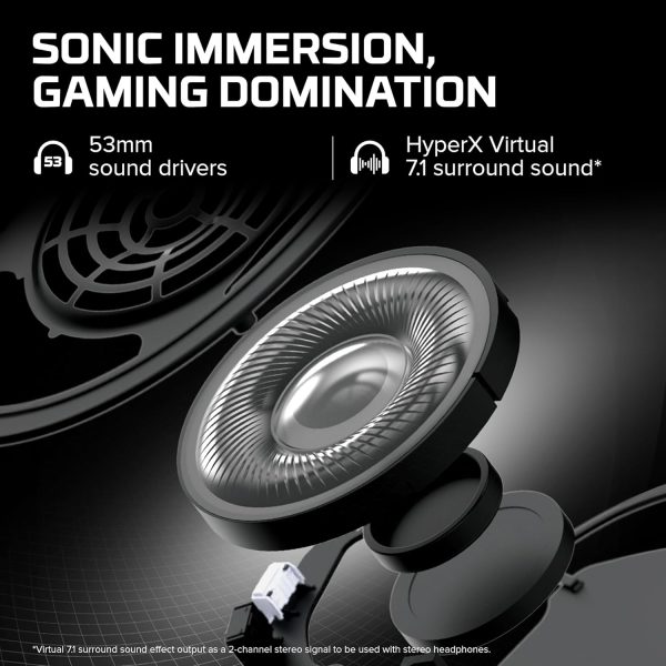 HyperX Cloud II - Gaming Headset, 7.1 Surround Sound, Memory Foam Ear Pads, - Image 6