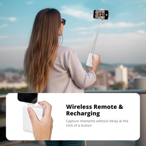 Selfie Stick, Extendable Selfie Sticks, Wireless, Compact and Lightweight - Image 4