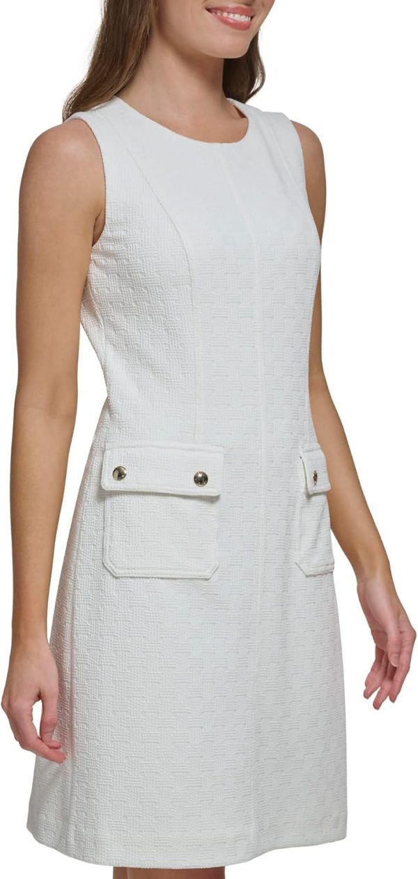 Tommy Hilfiger Women's Mini Jacquard Pocket Knit Dress - Image 2