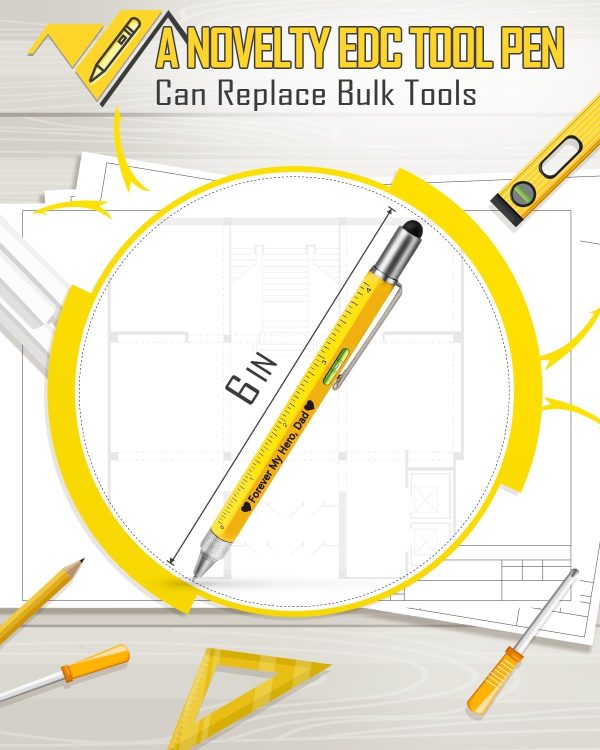 Fathers Day Dad Gifts from Daughter Son Wife Husband Multitool Pen Tools - Image 7