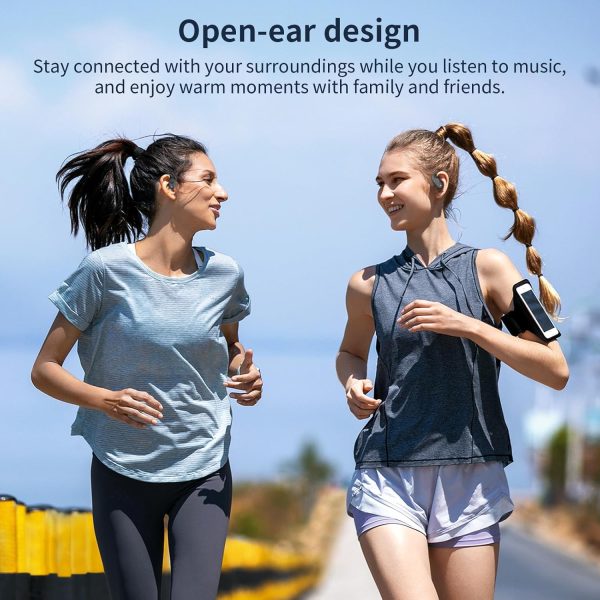Open Ear Headphones, Bluetooth Headphones 5.3 Sports with Smart Digital - Image 3