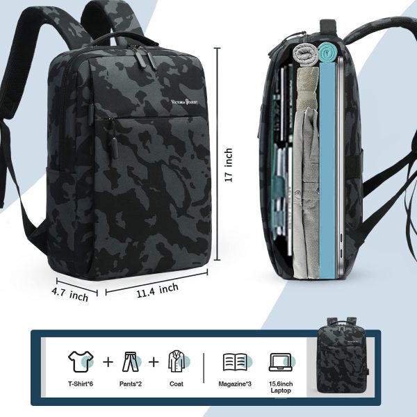 Victoriatourist Camo Backpack, Camouflage Travel Laptop Backpack, - Image 5