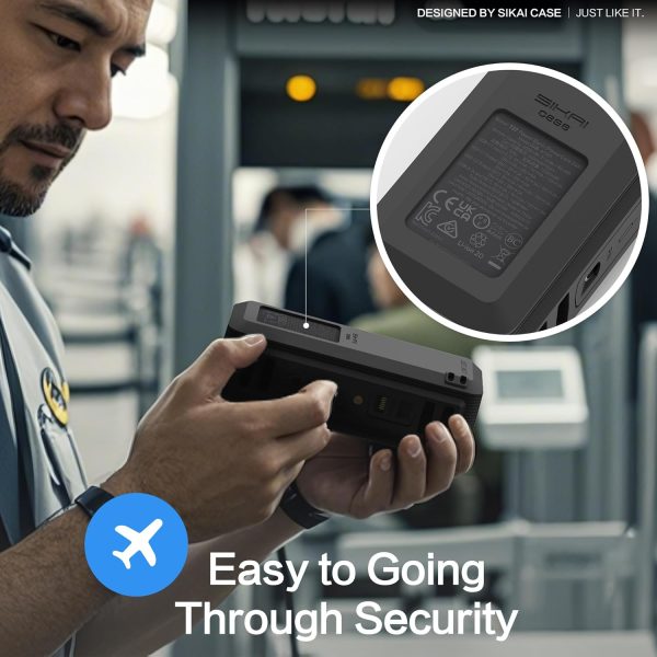 Silicone Case for Anker 737 Power Bank(24,000mAh 3-Port) 1/4-inch nut Hole, - Image 6