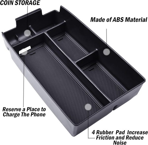 TACORBO Center Console Organizer Compatible with Ford Escape 2020 2021 2022 - Image 2