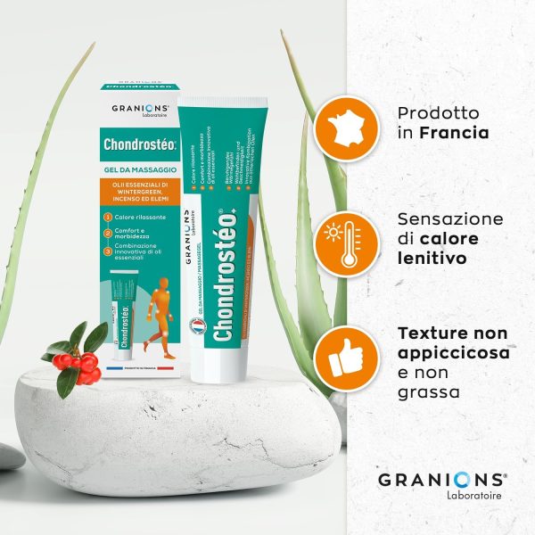 Chondrosteo Plus Warming Massage Gel - 100 ml - Wintergreen, Frankincense - Image 7