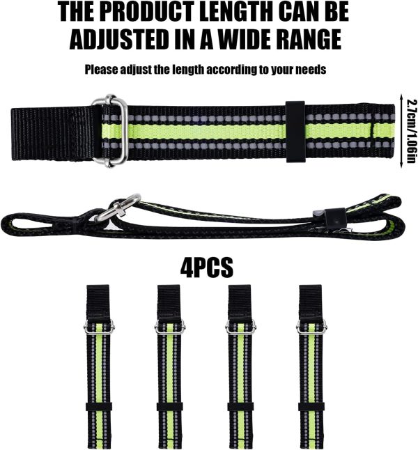 Ski Brake Retainer Strap, New Upgraded More Firm Snowboard Brake Bands - Image 2
