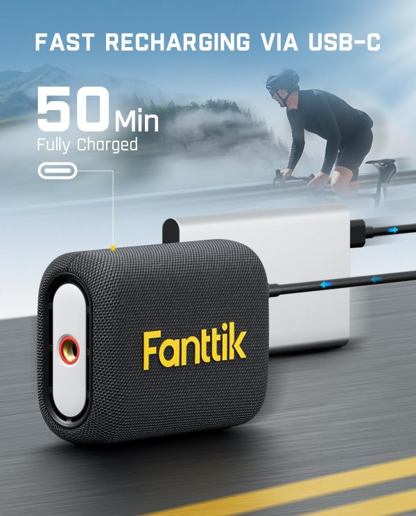 Fanttik X8 Ace Bike Pump 150PSI Fast Portable Tire Inflator, Cordless - Image 7