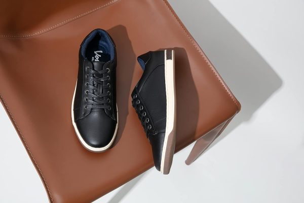 Vostey Men's Sneakers Fashion Casual Shoes Dress Sneaker Oxford Shoes - Image 5