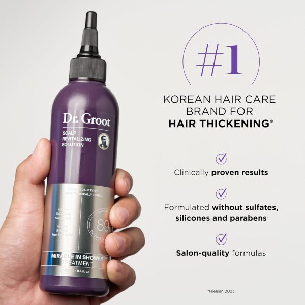 Dr. Groot Miracle in Shower Treatment for Hair Loss, Korean Hair Care, 5 - Image 6
