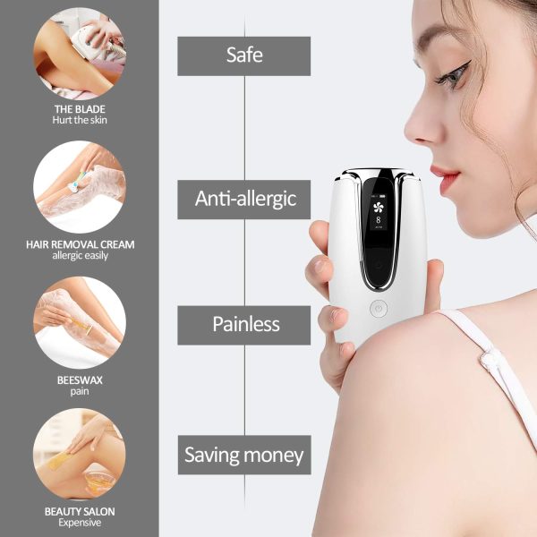Hair Removal, Painless Permanent Light Hair Remover Device,IPL Hair Removal - Image 4
