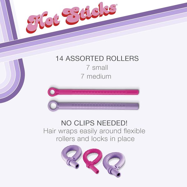 Conair Silicone Hot Rollers for Long, Medium, and All Hair - Hair Curler - - Image 4