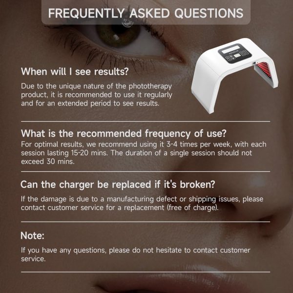 8 in 1 Colors LED Light Therapy Machine - Image 7