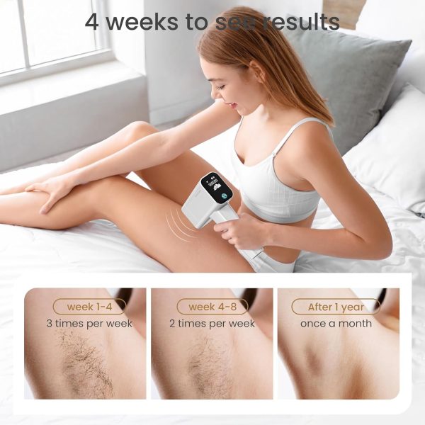 Laser Hair Removal with ICE Cooling, Painless Lasting Hair Removal Device, - Image 4