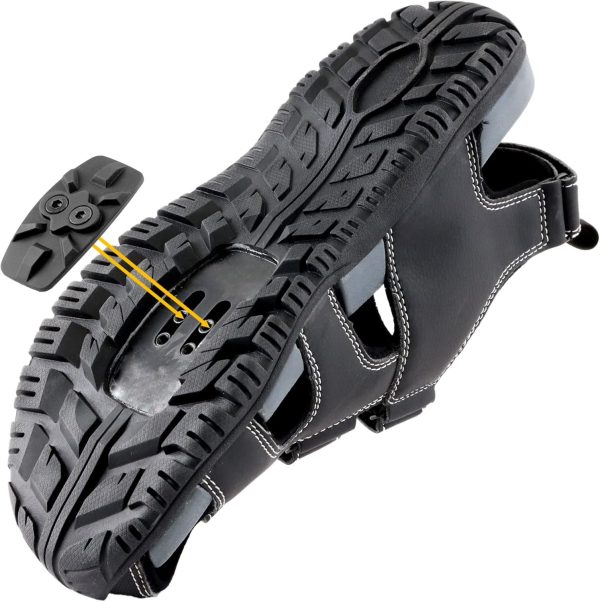 CyclingDeal Unisex Bike Sandals - Indoor Outdoor Trekking Hiking Bicycle - Image 3