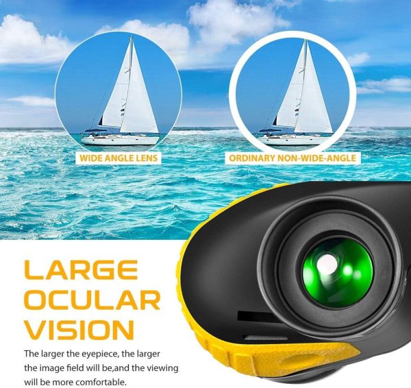 Hooway 7x50 Waterproof Fogproof Military Marine Binoculars w/Internal - Image 3