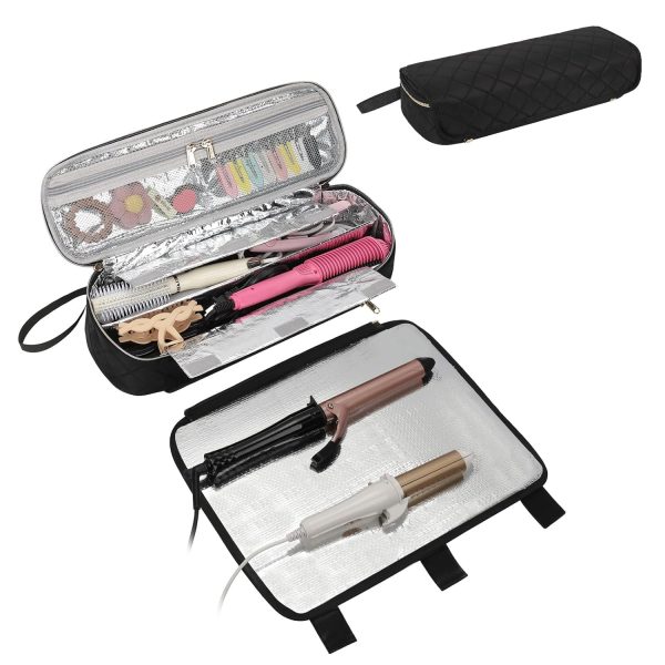 Hair Tools Travel Bag with Removable Heat Resistant Mat, 2-in-1 Design - Image 8