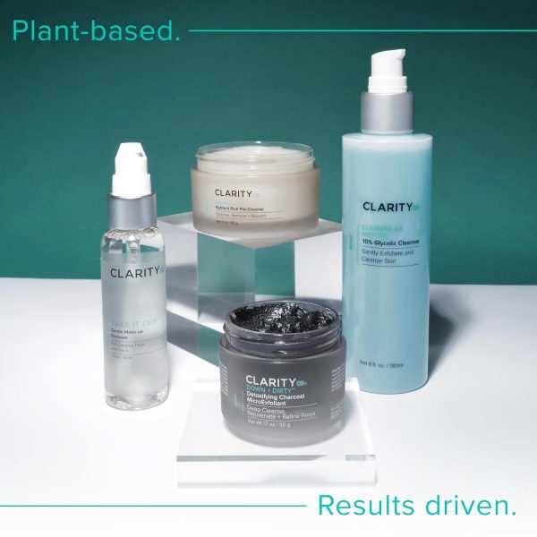 ClarityRx Skincare Essentials Kit | Cleanse, Renew & Protect | Plant-Based, - Image 6