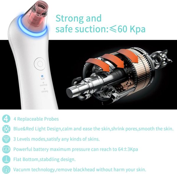 Blackhead Remover Pore Vacuum Extractor-2025 Upgrade GERY Blackhead Cleaner - Image 4