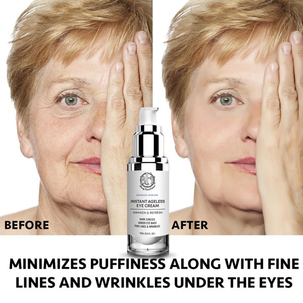 Instant Ageless Eye Cream - Reduces Under Eye Puffiness. Lift Technology to - Image 5