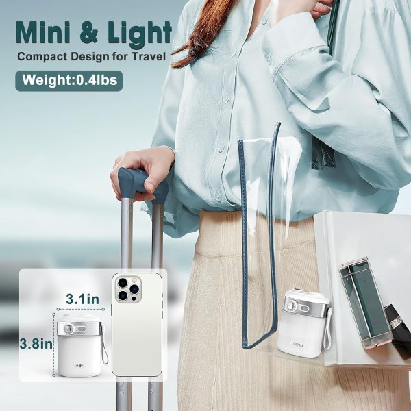 NIMMU Water Flosser for Teeth Picks, Mini Cordless Portable Water Dental - Image 3