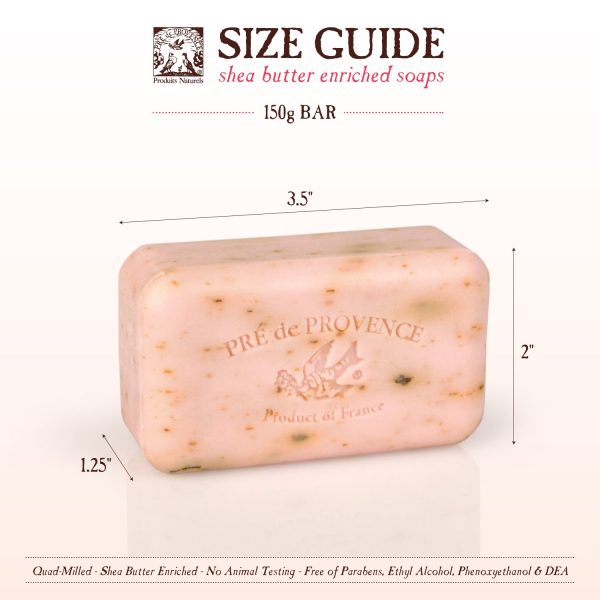 Pre de Provence Artisanal French Moisturizing Soap Bar, Shea Butter - Image 13